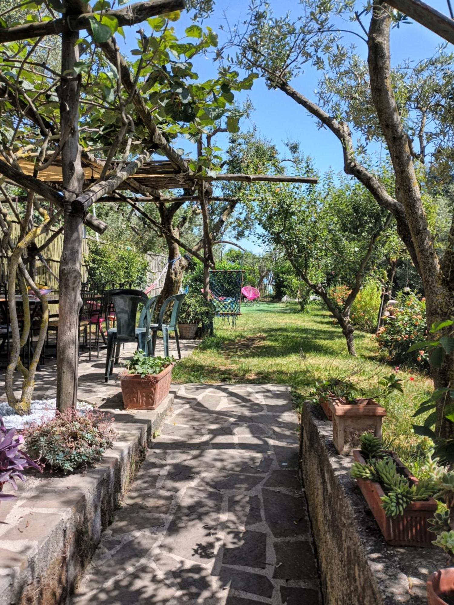Amalfi Coast, Positano, Sorrento, Capri, Garden, Villa Carcara Colli di Fontanelle Eksteriør billede